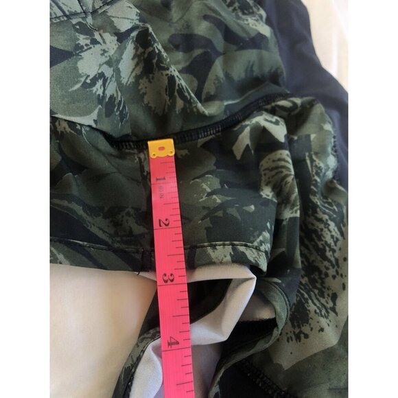 Old Navy Active Tropical Active Shorts Womens S Green Inner Liner Activewear - Picture 7 of 8